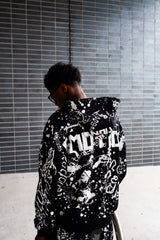 Black “Graffiti” Hoodie