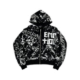 Black “Graffiti” Hoodie