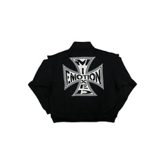 Black “Quarter” zip Jacket