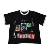 Black “Static” Tee