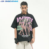ONSEVENINE "Still Evolving" Anime Graphic Tee