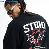 ONSEVENINE "Studio" Winged Heart Graphic Tee