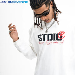 ONSEVENINE "Studio" Winged Heart Graphic Tee
