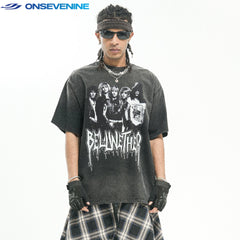 ONSEVENINE Rock Band Graphic Tee