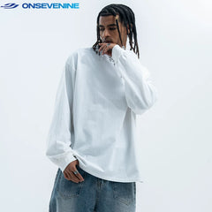 ONSEVENINE Essential Oversized Long-Sleeve Tee