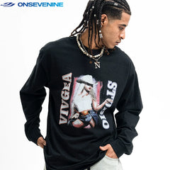 ONSEVENINE "VIVGEA Studio" Cowgirl Graphic Tee