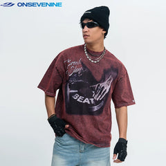 ONSEVENINE "Break the Silence" DJ Graphic Tee