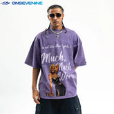 ONSEVENINE "Much, Much Worse" Graphic Tee