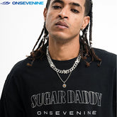 ONSEVENINE "Sugar Daddy" Long-Sleeve Graphic Tee