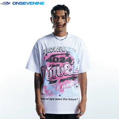 ONSEVENINE "The Future" Graphic Tee