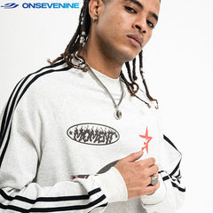 ONSEVENINE "Freedom" Shooting Star Long-Sleeve Sweatshirt