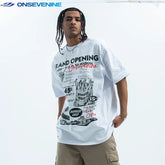 ONSEVENINE "Grand Opening" Diner Graphic Tee