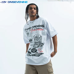 ONSEVENINE "Grand Opening" Diner Graphic Tee