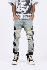 ‘Desert’ Monogram Denim