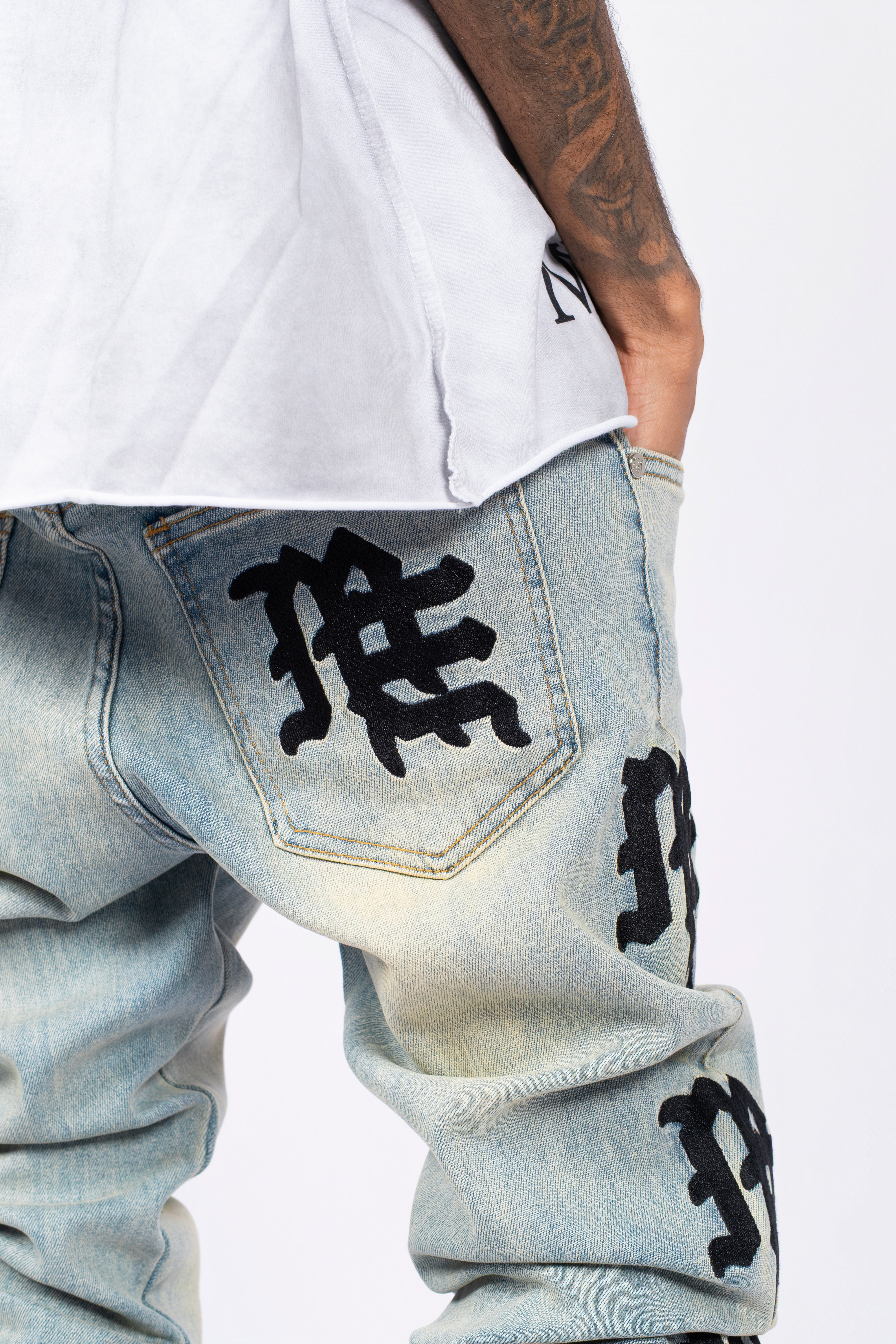 ‘Desert’ Monogram Denim