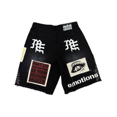 Black “Chaos” Carpenter Shorts