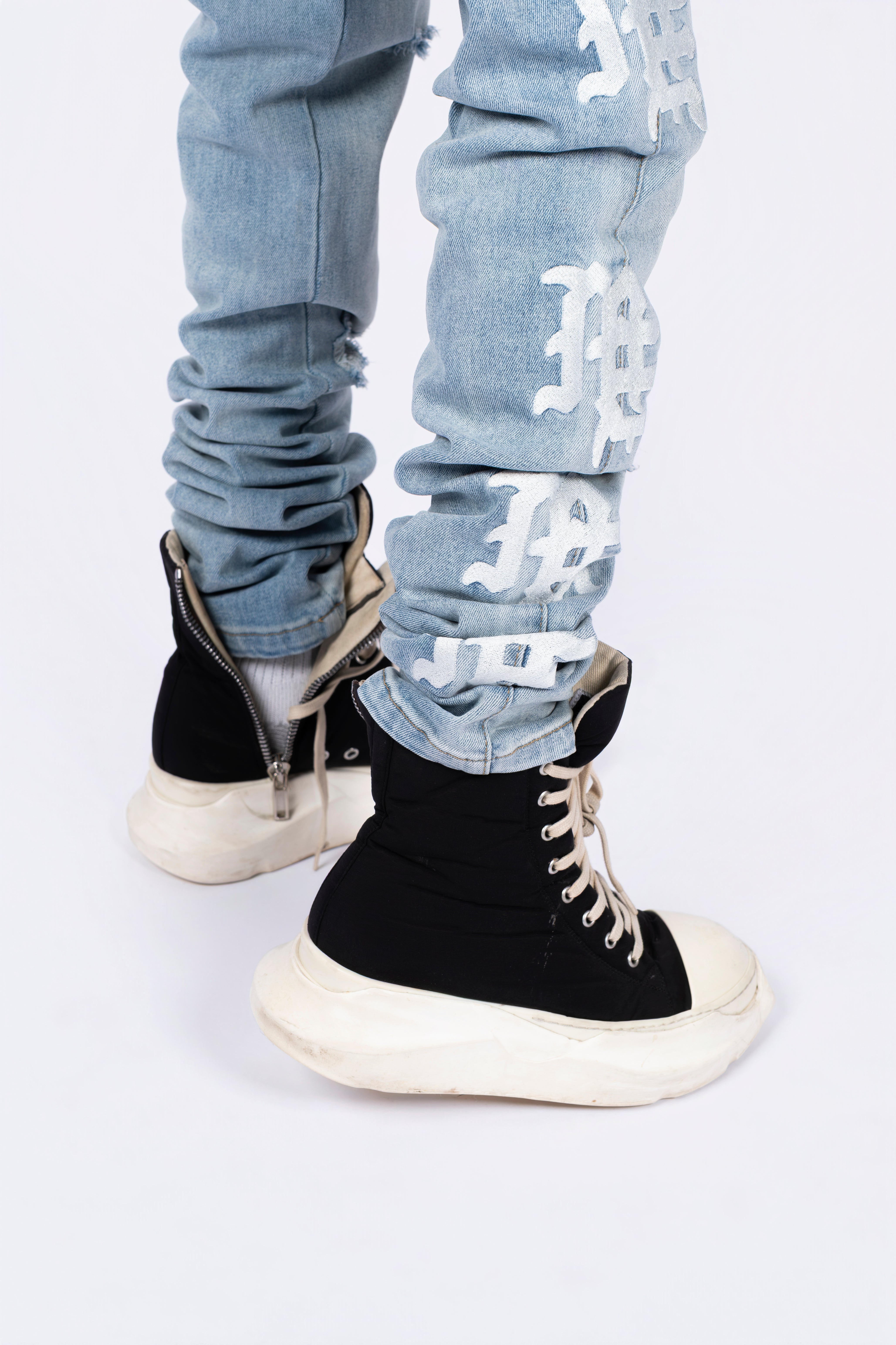 ‘Sea’ Monogram Denim