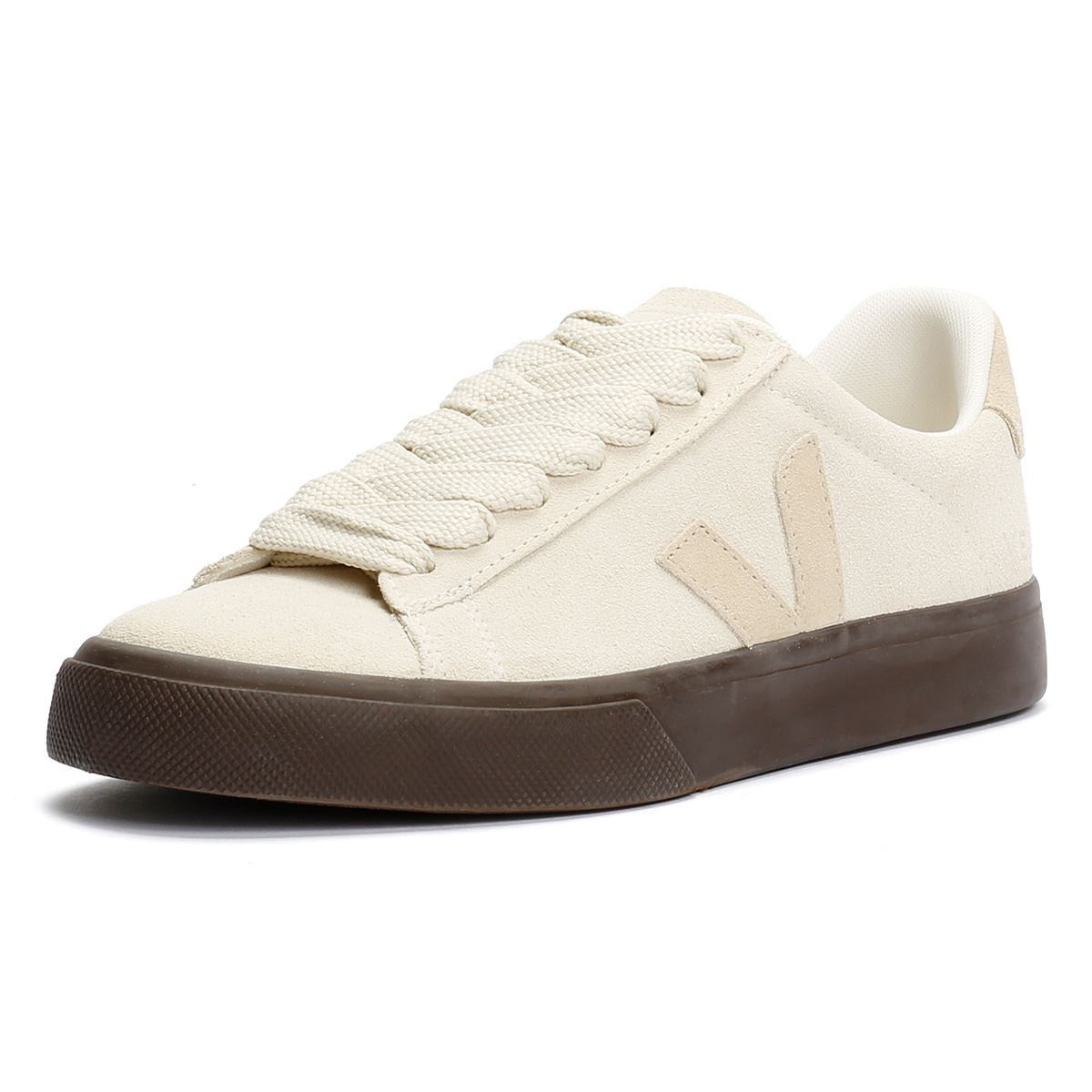 Veja Campo Bold Suede Women's Pierre Almond Eagle Trainers