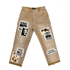 “Newspaper” Carpenter Pants
