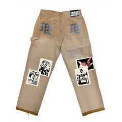 “Newspaper” Carpenter Pants