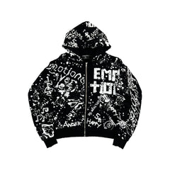 Black “Graffiti” Hoodie
