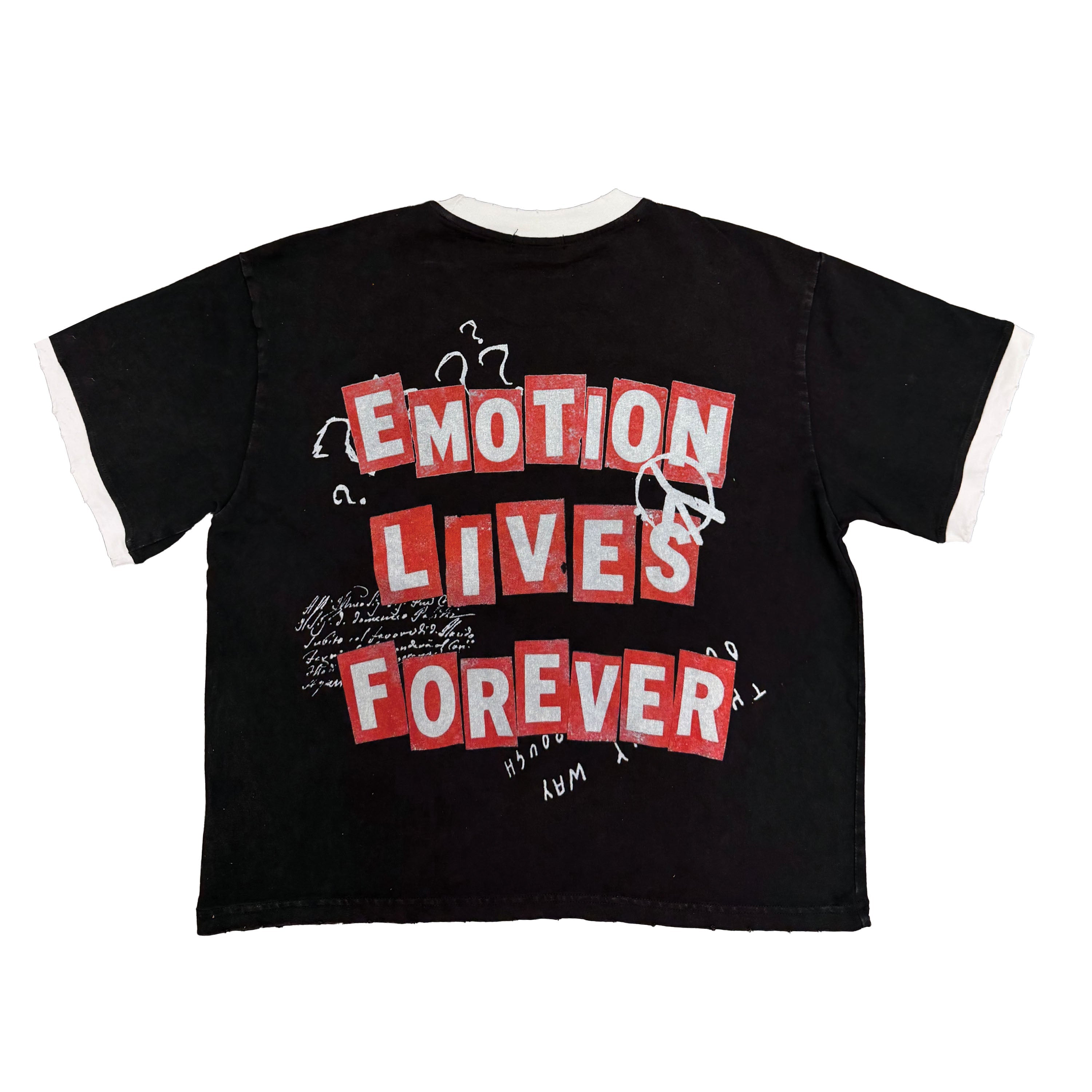 Black “Static” Tee