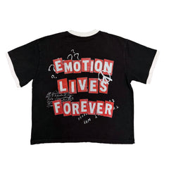Black “Static” Tee