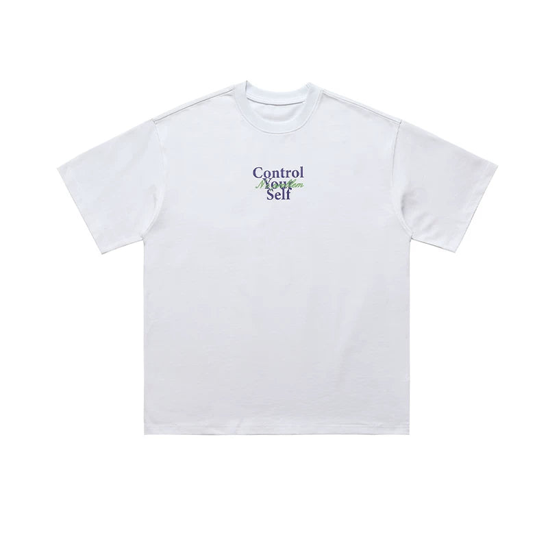 ONSEVENINE "Control Your Self" Back-Graphic Tee