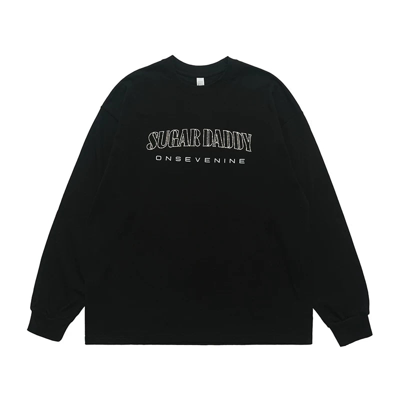 ONSEVENINE "Sugar Daddy" Outline Graphic Tee