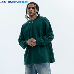 ONSEVENINE Essential Oversized Long-Sleeve Tee