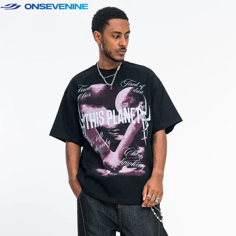 ONSEVENINE "This Planet" Graphic Tee