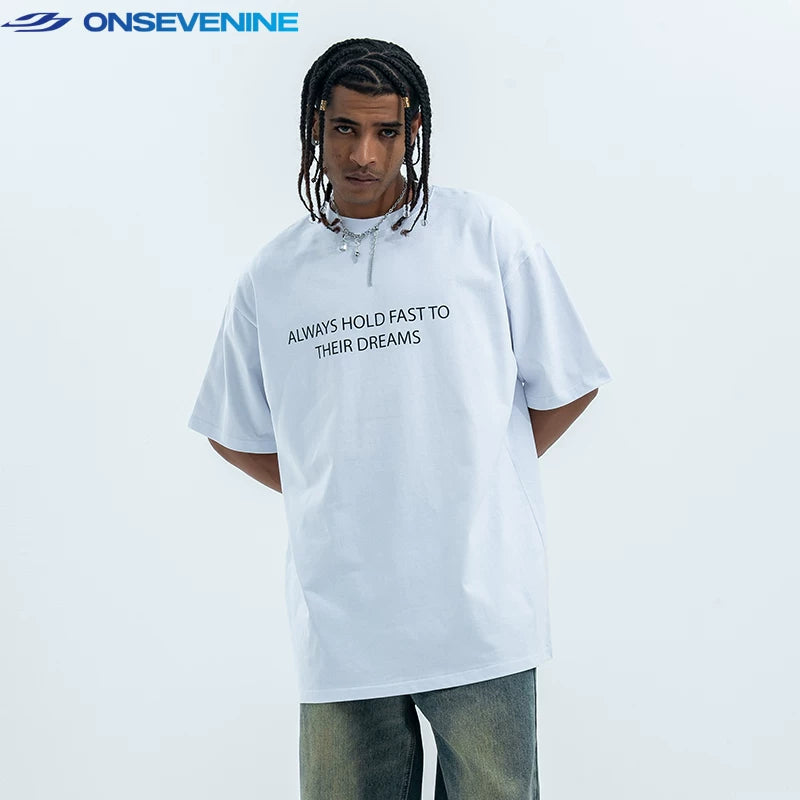 ONSEVENINE "Always Hold Fast" Star Graphic Tee