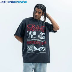 ONSEVENINE "Crazy Fantasy" Graphic Tee