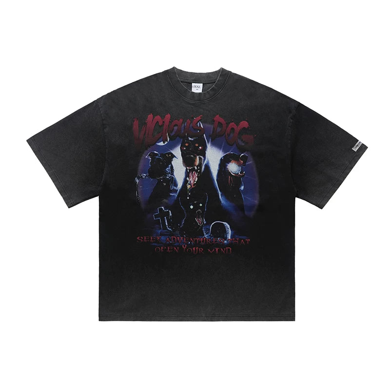 ONSEVENINE "Vicious Dog" Graphic Tee