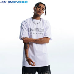 ONSEVENINE "Sugar Daddy" Outline Graphic Tee