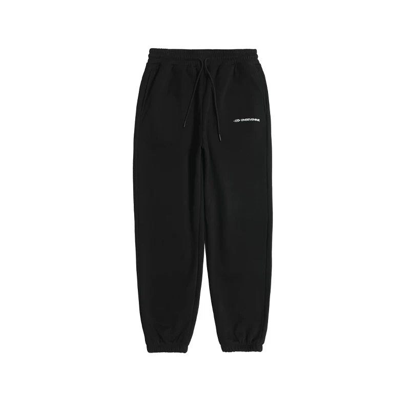 ONSEVENINE Heather Grey Cinch-Hem Sweatpants