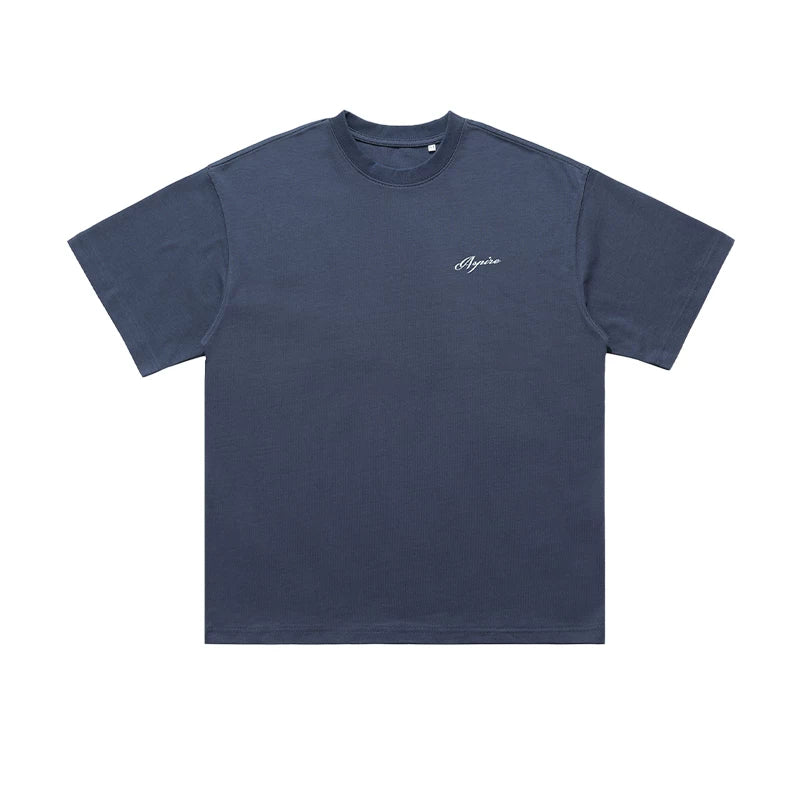ONSEVENINE "Don't Give Up / Aspire" Quote Graphic Tee