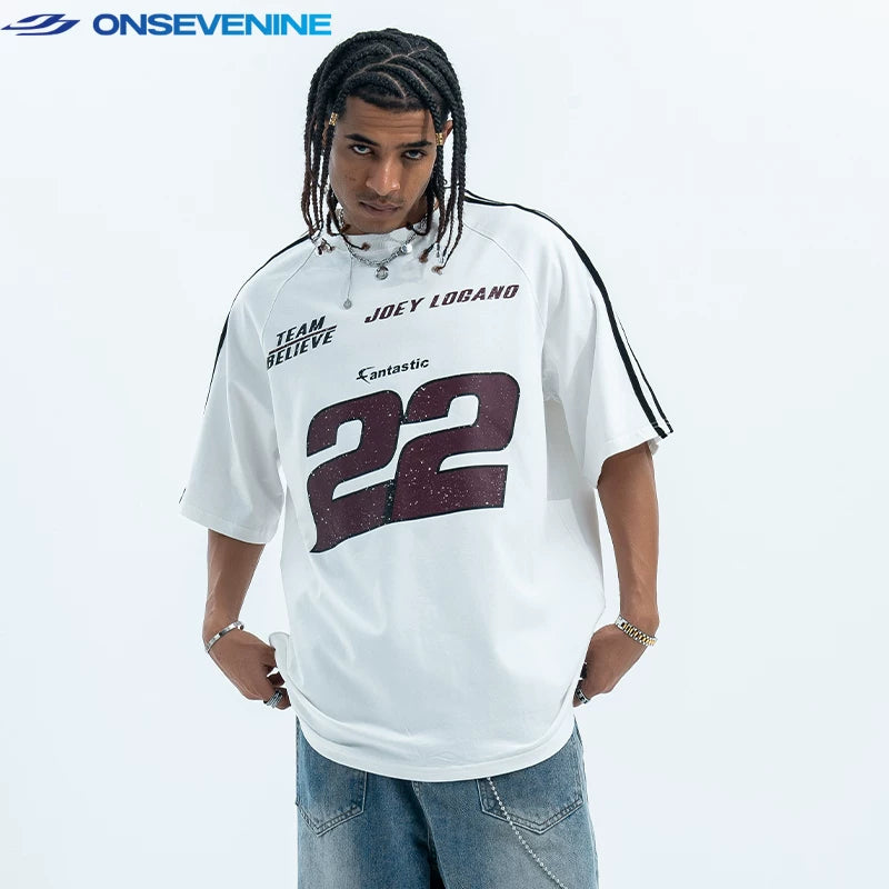 ONSEVENINE "Team Believe 22" Racing Graphic Tee