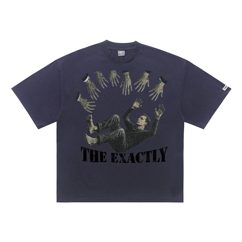 ONSEVENINE "The Exactly" Surreal Graphic Tee