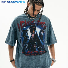 ONSEVENINE "Vicious Dog" Graphic Tee