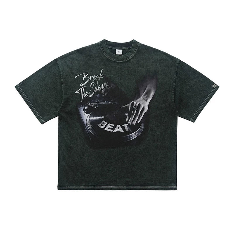 ONSEVENINE "Break the Silence" DJ Graphic Tee