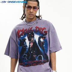 ONSEVENINE "Vicious Dog" Graphic Tee