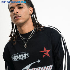 ONSEVENINE "Freedom" Shooting Star Long-Sleeve Sweatshirt