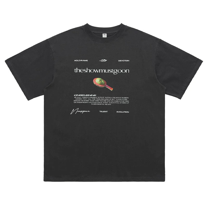 ONSEVENINE "The Show Must Go On" Graphic Tee