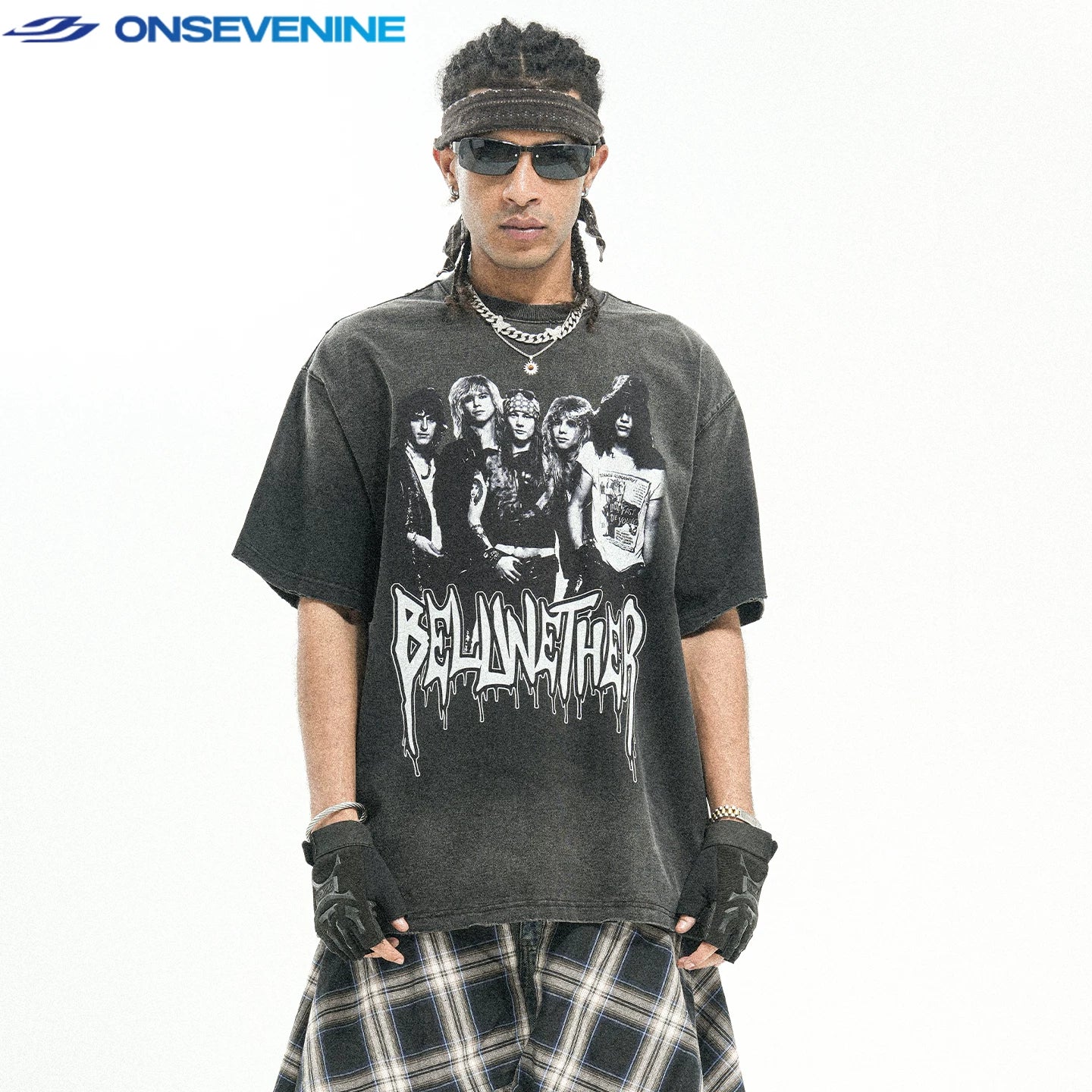 ONSEVENINE Rock Band Graphic Tee