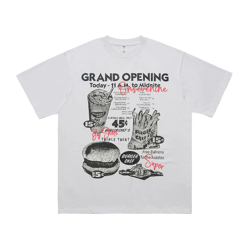 ONSEVENINE "Grand Opening" Diner Graphic Tee