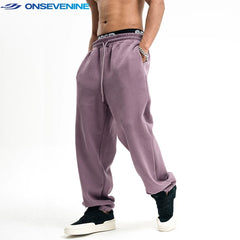ONSEVENINE Essential Relaxed Fit Sweatpants in Dusty Mauve