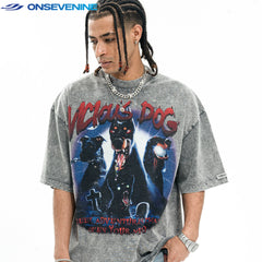 ONSEVENINE "Vicious Dog" Graphic Tee