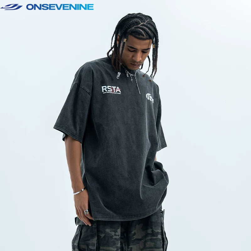 ONSEVENINE "Restart All" Graphic Tee