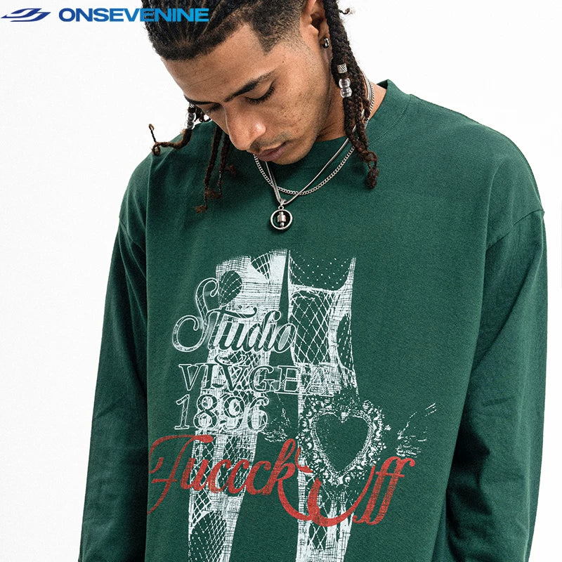 ONSEVENINE "Studio 1896 / Fucck Off" Graphic Tee